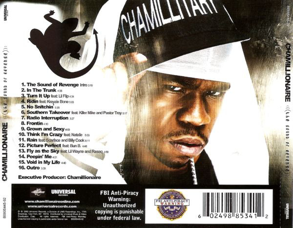 The Sound Of Revenge by Chamillionaire (CD 2005 Universal Records